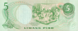 Philippines, 5 Peso, P160a