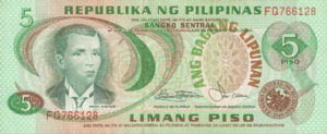 Philippines, 5 Peso, P160c