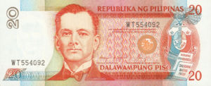 Philippines, 20 Peso, P170c