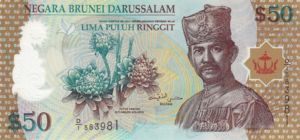 Brunei, 50 Dollar, P28