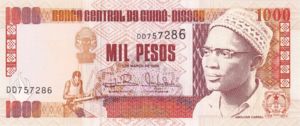 Guinea-Bissau, 1,000 Peso, P13b