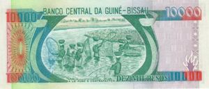 Guinea-Bissau, 10,000 Peso, P15b