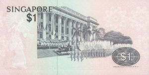 Singapore, 1 Dollar, P9, BCCS B10b