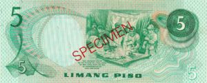 Philippines, 5 Peso, P143s2