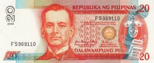 Philippines, 20 Peso, P182i v4