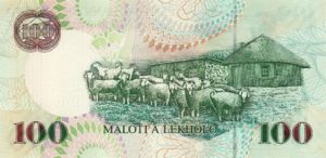 Lesotho, 100 Loti, P19e