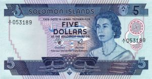 Solomon Islands, 5 Dollar, P6a
