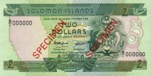 Solomon Islands, 2 Dollar, P13s
