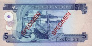 Solomon Islands, 5 Dollar, P14s