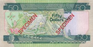 Solomon Islands, 50 Dollar, P17s
