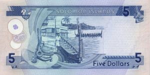 Solomon Islands, 5 Dollar, P19a