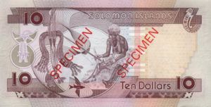 Solomon Islands, 10 Dollar, P20s
