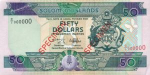 Solomon Islands, 50 Dollar, P22s