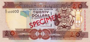 Solomon Islands, 20 Dollar, P28s