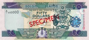 Solomon Islands, 50 Dollar, P29s