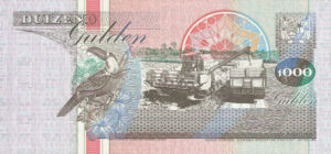 Suriname, 1,000 Gulden, P141b, CBVS B27b