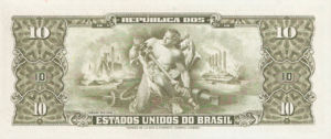 Brazil, 10 Cruzeiro, P177a