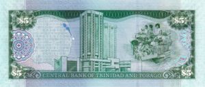 Trinidad and Tobago, 5 Dollar, P47