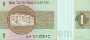 Brazil, 1 Cruzeiro, P191a, BCB B11a