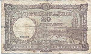 Belgium, 20 Franc, P116
