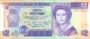 Belize, 2 Dollar, P52a