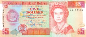Belize, 5 Dollar, P53a