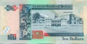 Belize, 10 Dollar, P62b