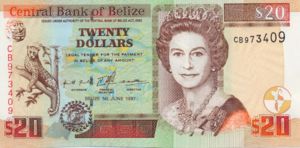 Belize, 20 Dollar, P63a