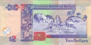 Belize, 2 Dollar, P66b