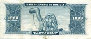 Bolivia, 1,000 Boliviano, P149 C1