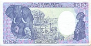 Cameroon, 1,000 Franc, P26a