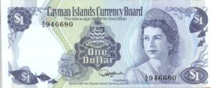 Cayman Islands, 1 Dollar, P5e
