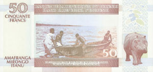 Burundi, 50 Franc, P36e, BRB B22e