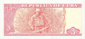 Cuba, 3 Peso, P127, BCC B3a