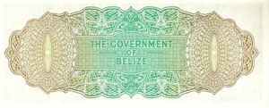Belize, 1 Dollar, P33a