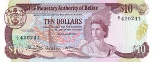 Belize, 10 Dollar, P40