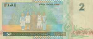 Fiji Islands, 2 Dollar, P104a, RBF B15a