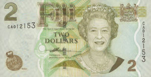 Fiji Islands, 2 Dollar, P109a, RBF B20a