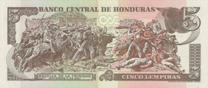 Honduras, 5 Lempira, P85d