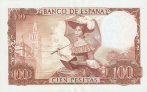 Spain, 100 Peseta, P150