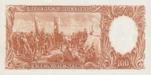 Argentina, 100 Peso, P277 Sign.2