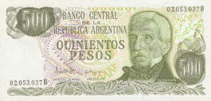 Argentina, 500 Peso, P303c