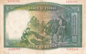 Spain, 100 Peseta, P83
