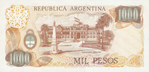 Argentina, 1,000 Peso, P304b
