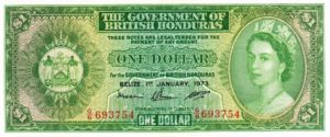 British Honduras, 1 Dollar, P28ao