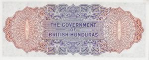 British Honduras, 2 Dollar, b-128k, P29k