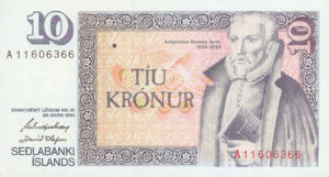 Iceland, 10 Krone, P48a Sign.2