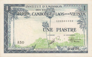 French Indochina, 1 Piastre, P105