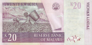 Malawi, 20 Kwacha, P52a, RBM B43c