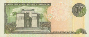 Dominican Republic, 10 Peso Oro, P168a